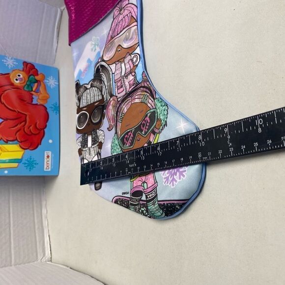 LOL Christmas Stocking and SESAME STREET Holiday  Coloring And Activity Book‎ - Picture 5 of 11